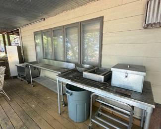 Stainless restaurant equipment