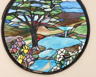Stained glass panel (as is) 
