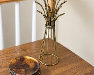 Wheat candleholder