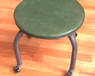 MCM rolling stool 