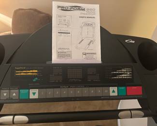 Pro Form 860 treadmill 