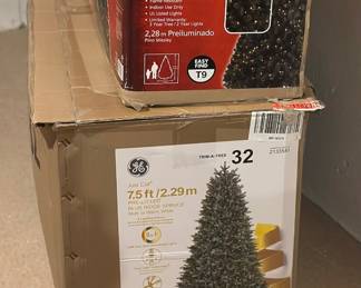 Artificial Christmas trees 