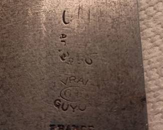 RARE VRAI GUYOT French culinary knife