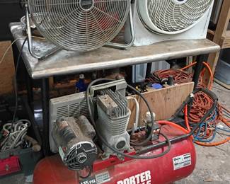 FANS ARE TO KEEP PEOPLE COOL IN THE SHED. FANS NOT FOR SALE TILL THE LAST DAY.