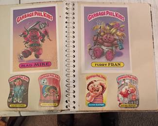 Garbage Pail Kids stickers album