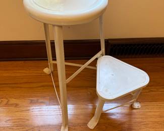 Unique Metal Stool 