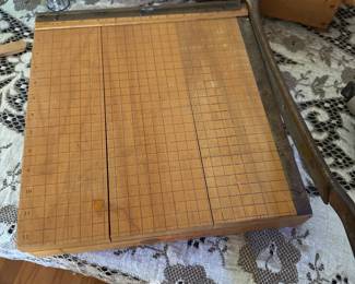 Antique Paper Cutter