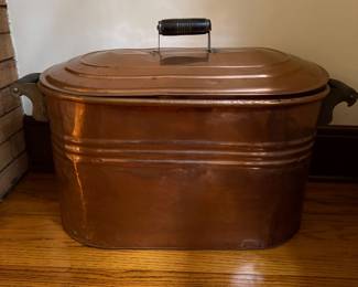 Antique Copper Boiler 