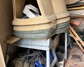 Large dog houses and misc finds