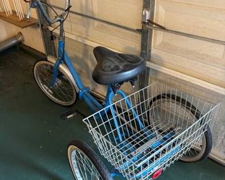 Adventurer folding Adult 3 speed Tricycle with steel frame 