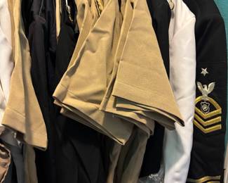 Navy Uniforms and accessories 