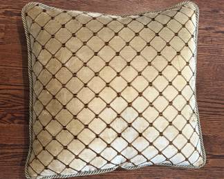 Designer Pillow green velvet