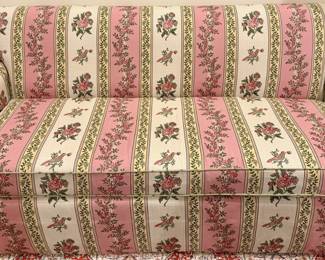 Clarence House Striped Sofa