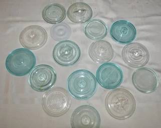 mason jar glass lids