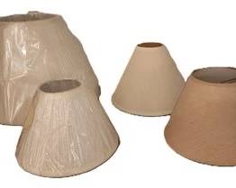 Assorted lamp shades