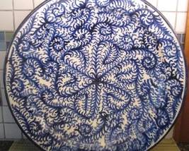 Very large Blue and white platter