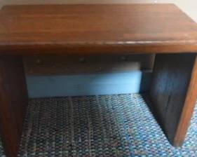 Wooden bench