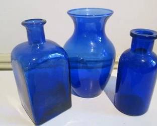 Cobalt blue decor