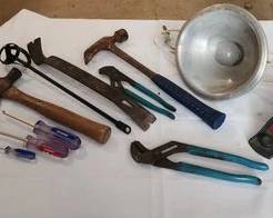 Assorted hand tools