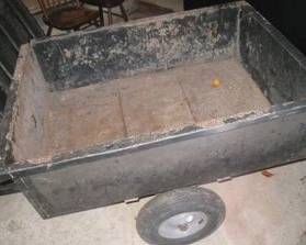 Large tractor wagon