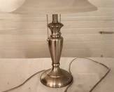 Polished nicle table lamp