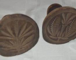 Antique butter press'