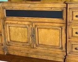 French provincial Entertainment cabinet