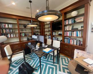 $1,400 -- Library/Office Built-Ins Two Walls