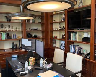 $1,400 -- Library/Office Built-Ins Two Walls