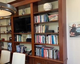 $1,400 -- Library/Office Built-Ins Two Walls