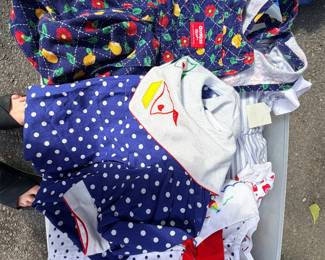 1980s Baby clothes, dead stock or like new condition.