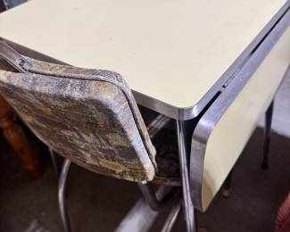 MCM kitchen table and chair