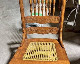 19th century Oak rocking chair