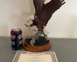 Franklin Mint American Majesty (eagle) with COA