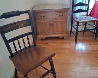 vintage Hitchcock chairs