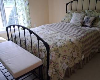 full size wrought iron bed