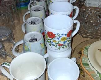 decorative cups