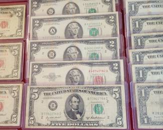 two dollar notes