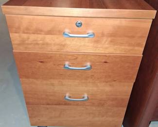 solid wood file cabinet