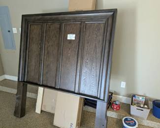 Brand New queen bed, no mattress or box spring.