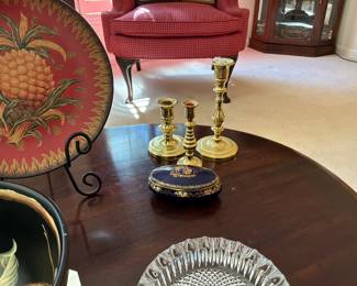 Baldwin brass candlesticks 