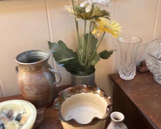 Pottery pieces 