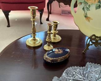 Baldwin brass candlesticks 