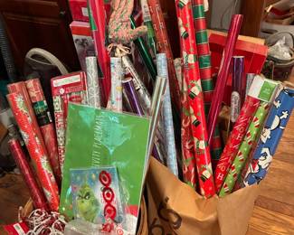 Christmas wrapping paper