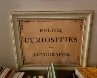 Vintage sign