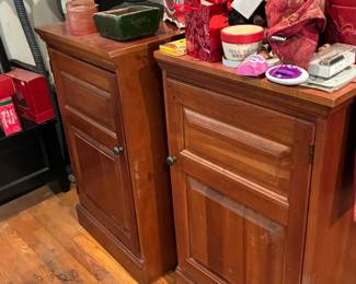 Stereo equipment cabinets