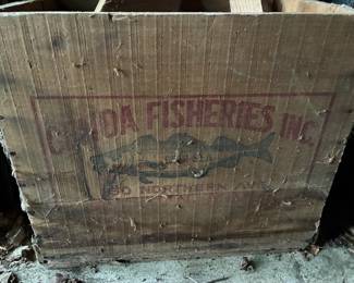 Advertising on box