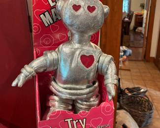 Love Machine original robot in box