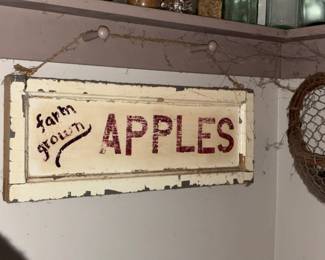 Fruit sign