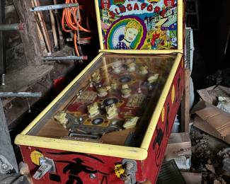 1947 Singapore pinball machine "AS IS"